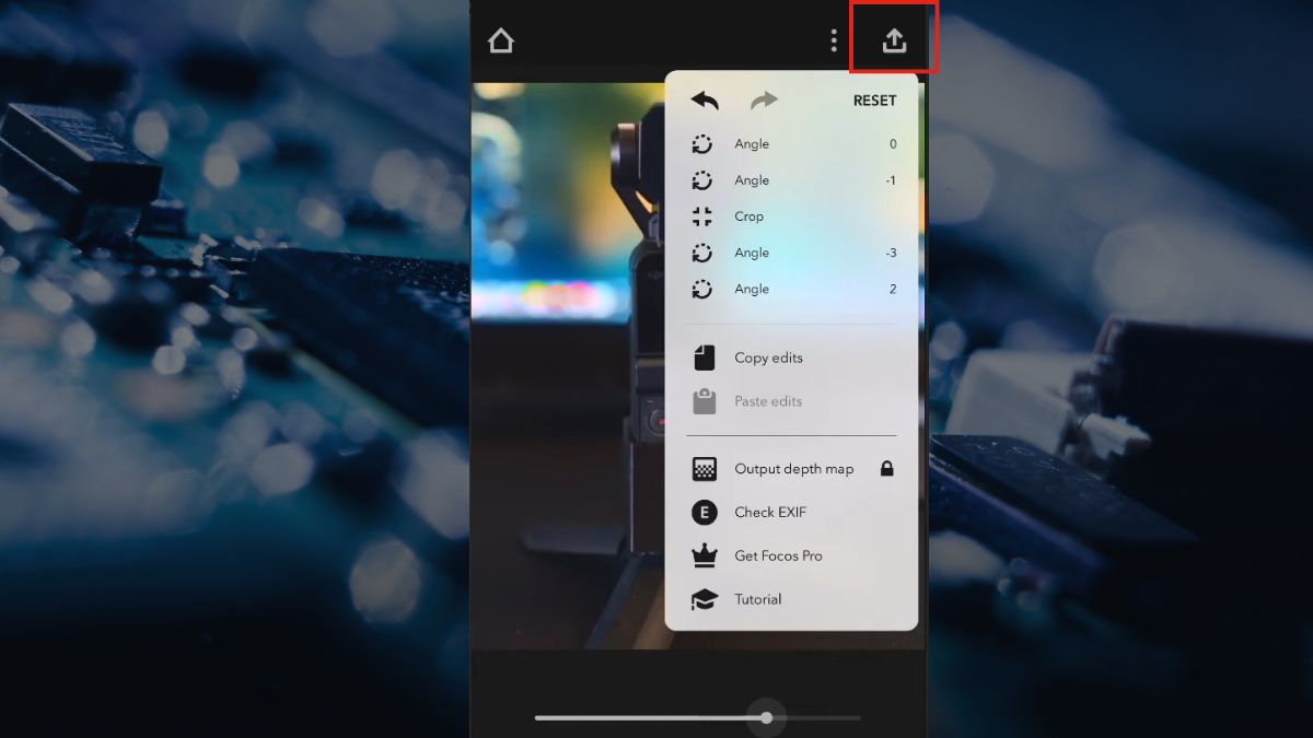 Cách làm mờ ảnh trên iPhone bằng ứng dụng bước 3