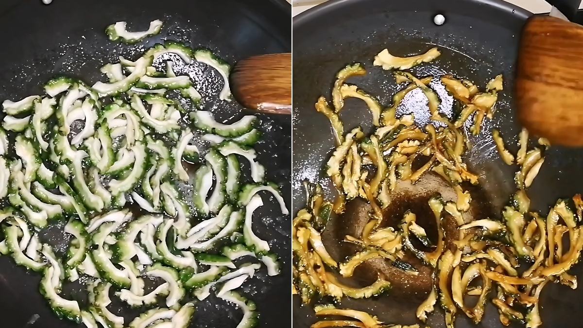 Cách làm mứt khổ qua bước 4