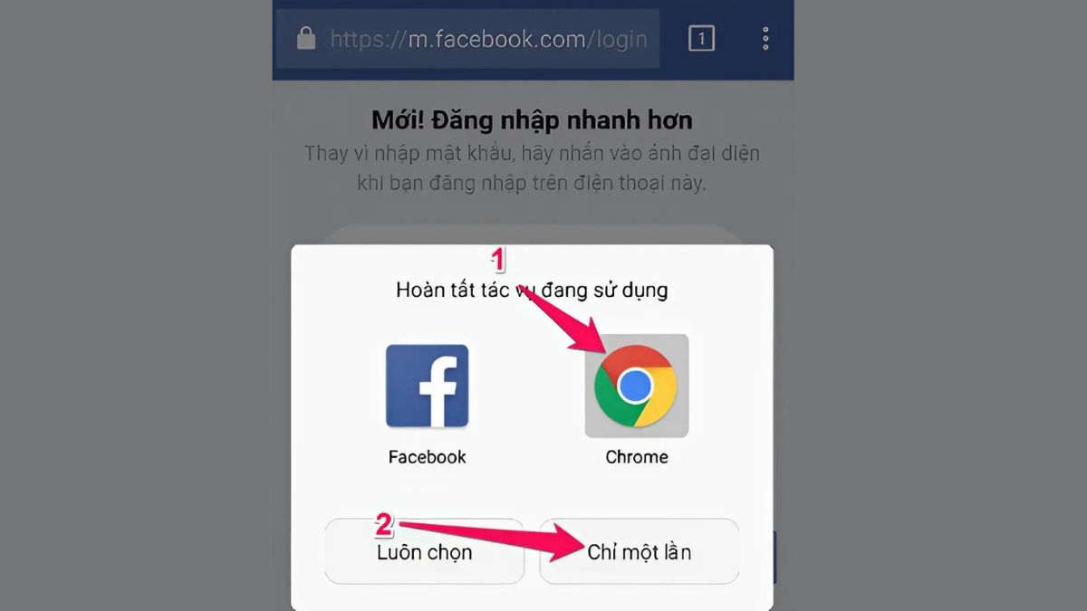 Lấy mật khẩu Zalo qua Facebook - bước 1