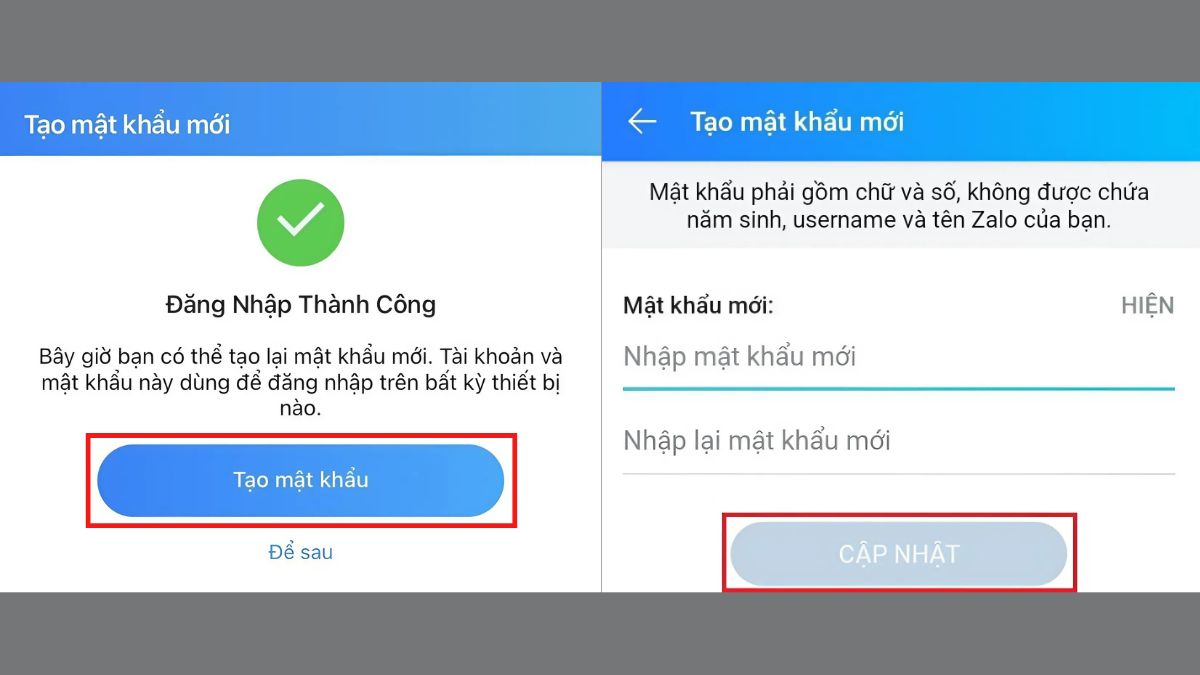 Lấy tài khoản Zalo bằng Username -  bước 3