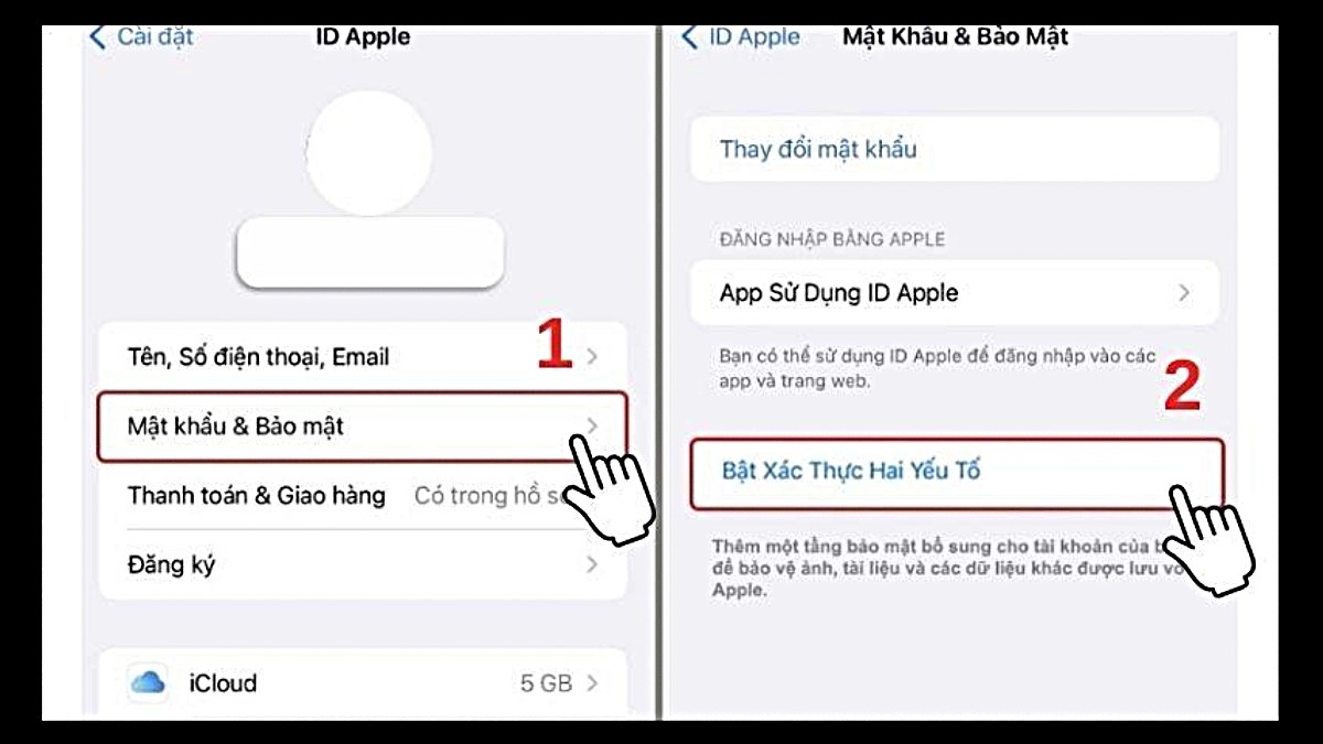 Cách lấy mã xác minh email trên iPhone khi xác thực ID Apple qua 2 yếu tố bước 2