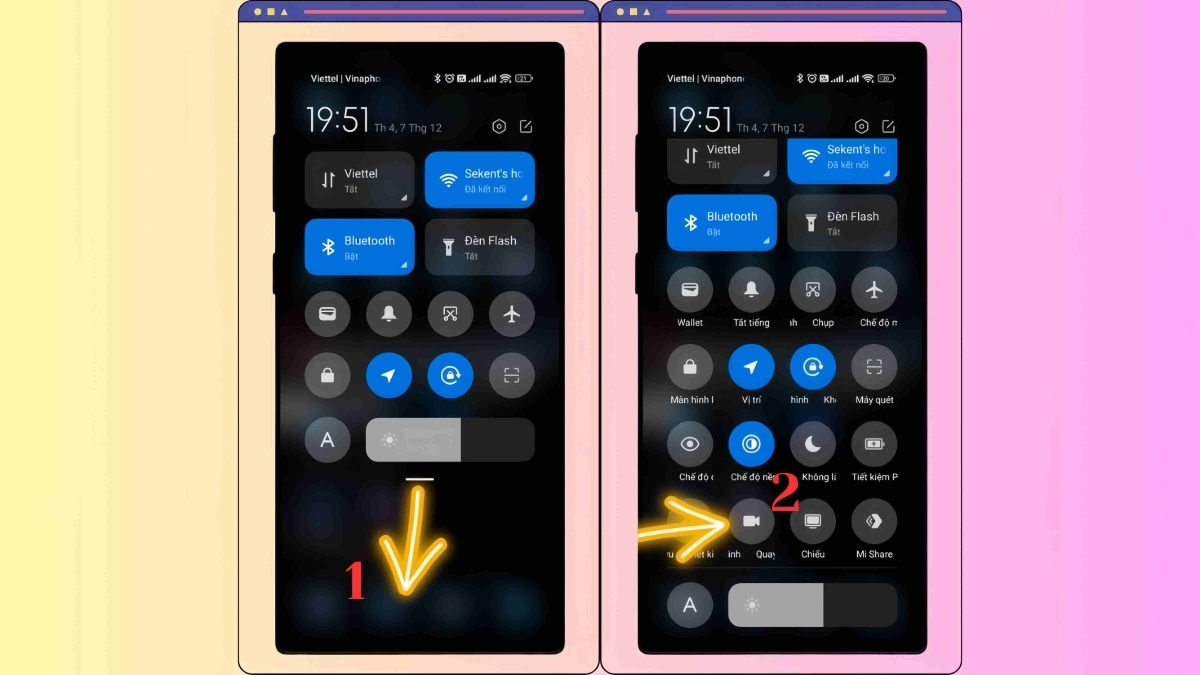 Cách quay màn hình điện thoại Android bước 1