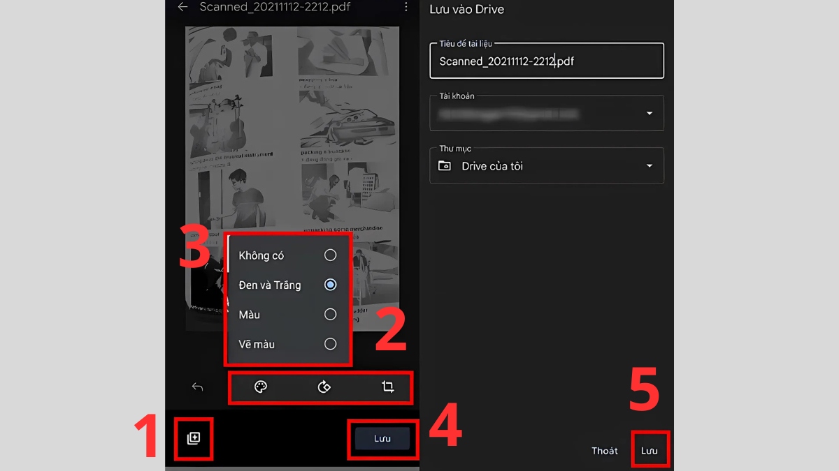 Cách scan ảnh trên điện thoại Android bước 3