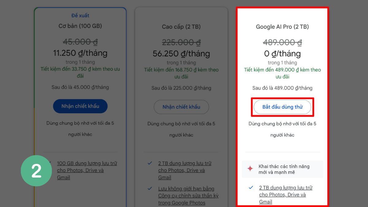 cách Tạo tài khoản sử dụng Veo 3 AI bước 2