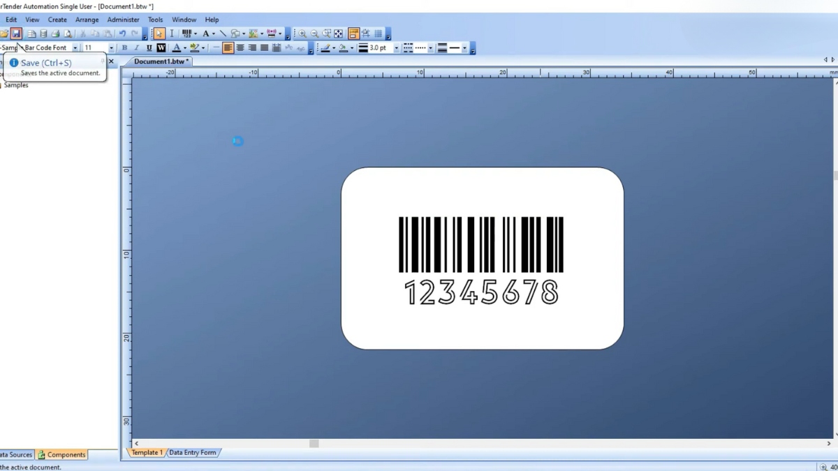 Phần mềm hỗ trợ cách tạo mã vạch trong Excel 2