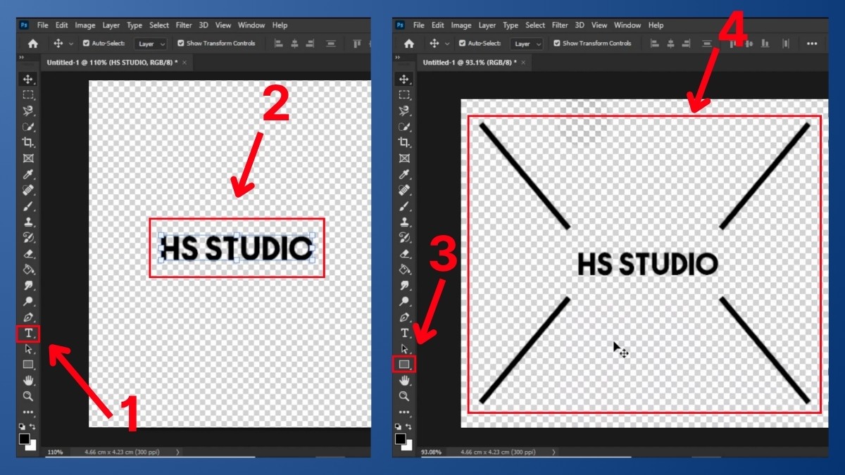 Cách tạo Watermark bằng chữ trong Photoshop