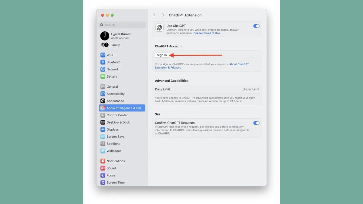 Cách thiết lập ChatGPT macOS BƯỚC 4