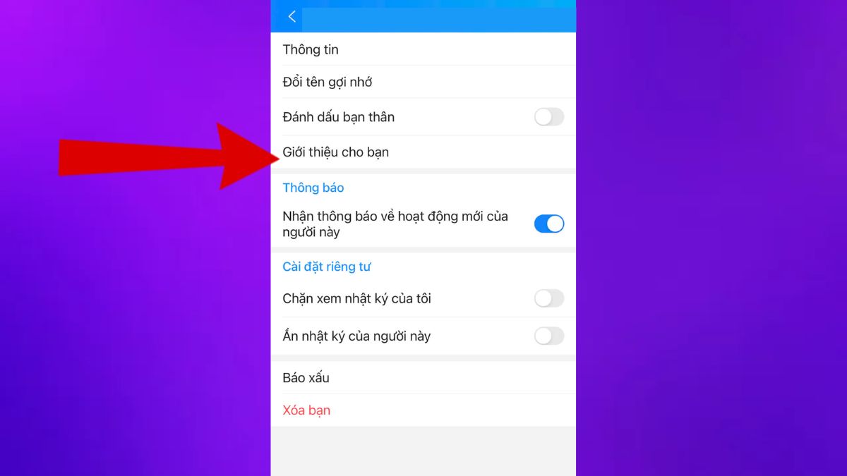 Cách gửi danh thiếp chia sẻ danh bạ zalo cho nhiều người khác bước 3
