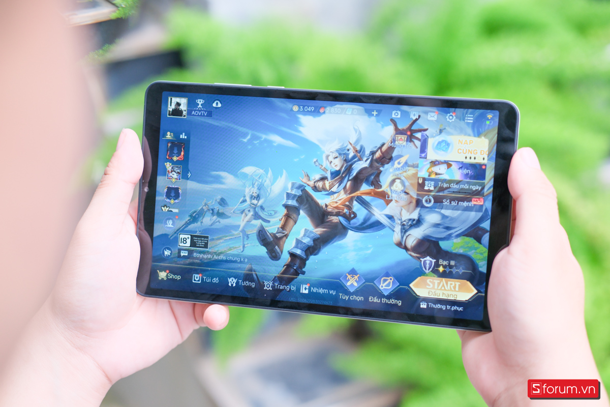Xiaomi Redmi Pad SE 8.7 chơi được Liên Quân một cách mượt mà