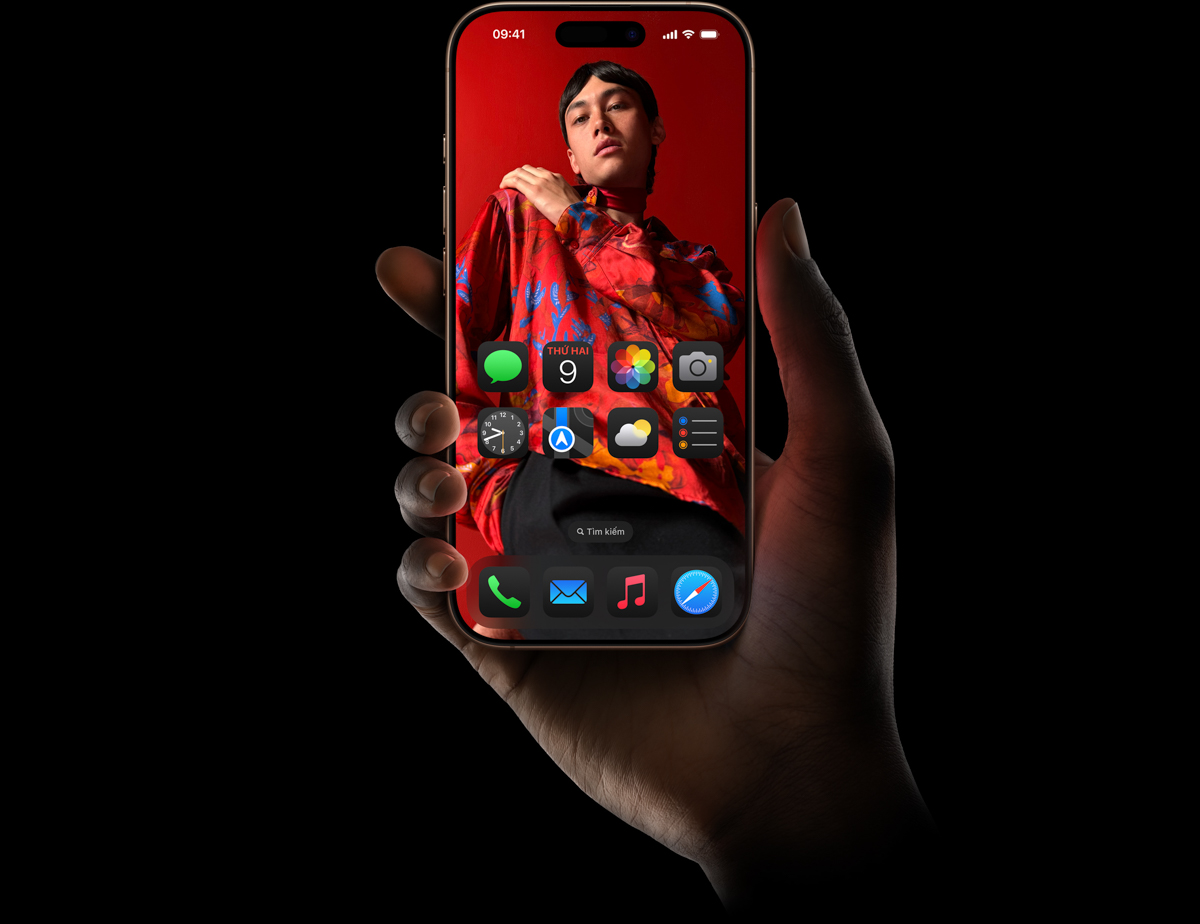 iPhone 16 Pro có kích thước màn hình to hơn