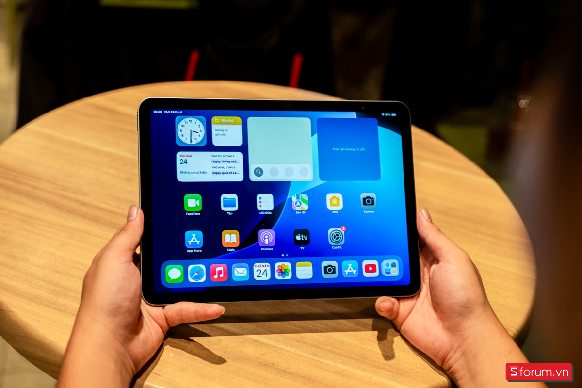Đánh giá iPad Air M3 với màn hình đẹp mắt