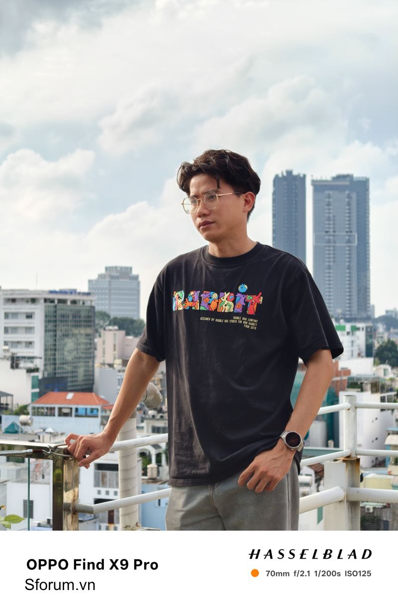 Đánh giá camera OPPO Find X9 Pro qua ảnh chụp chủ thể là người 