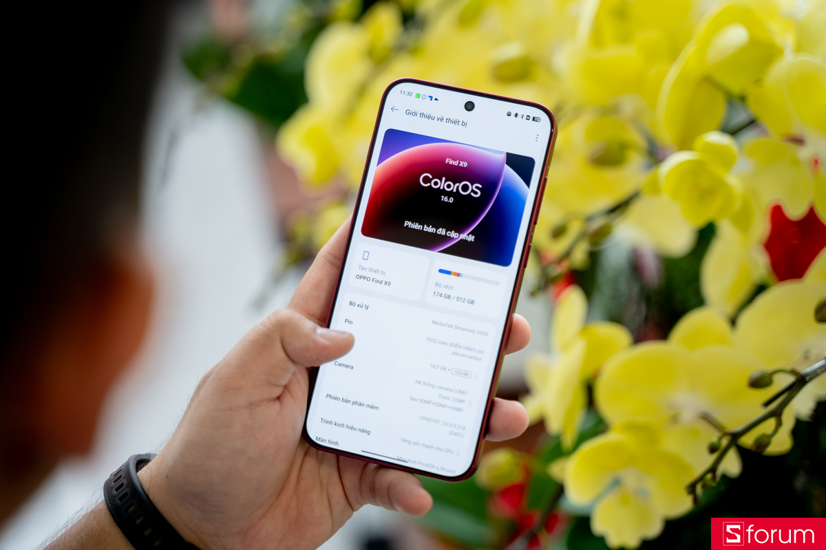 Đánh giá OPPO Find X9 được trang bị con chip Dimensity 9500