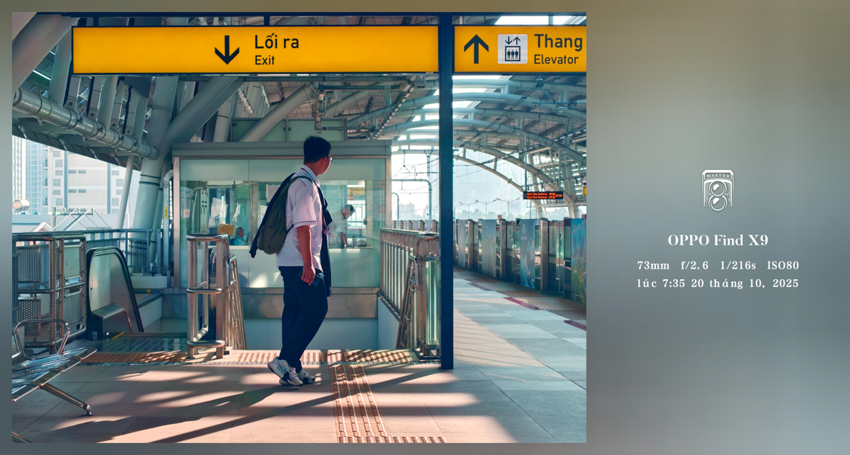 Đánh giá camera OPPO Find X9 qua tính năng ảnh mờ