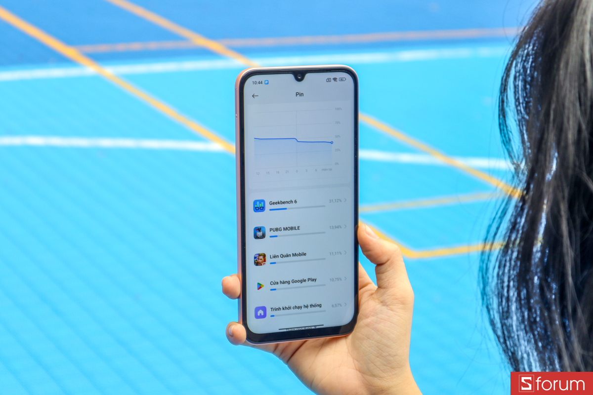 Xiaomi Redmi 15C được trang bị viên pin lớn