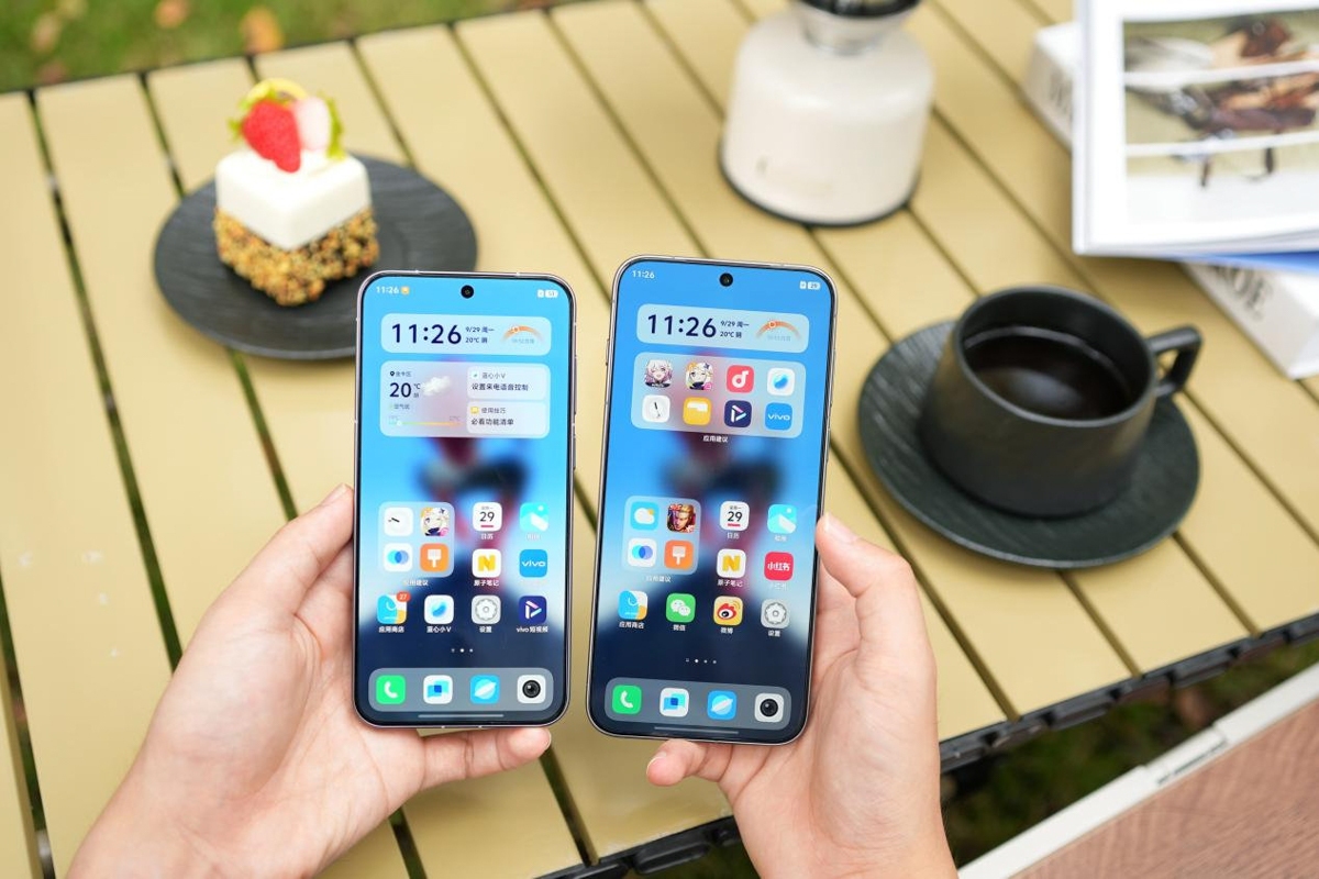 cận cảnh vivo X300 nổi bật với con chip Dimensity 8500