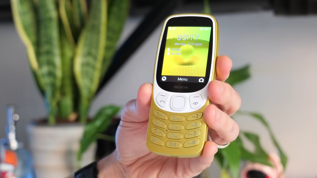 Nokia 3210 4G có thời gian sử dụng lên đến nhiều ngày