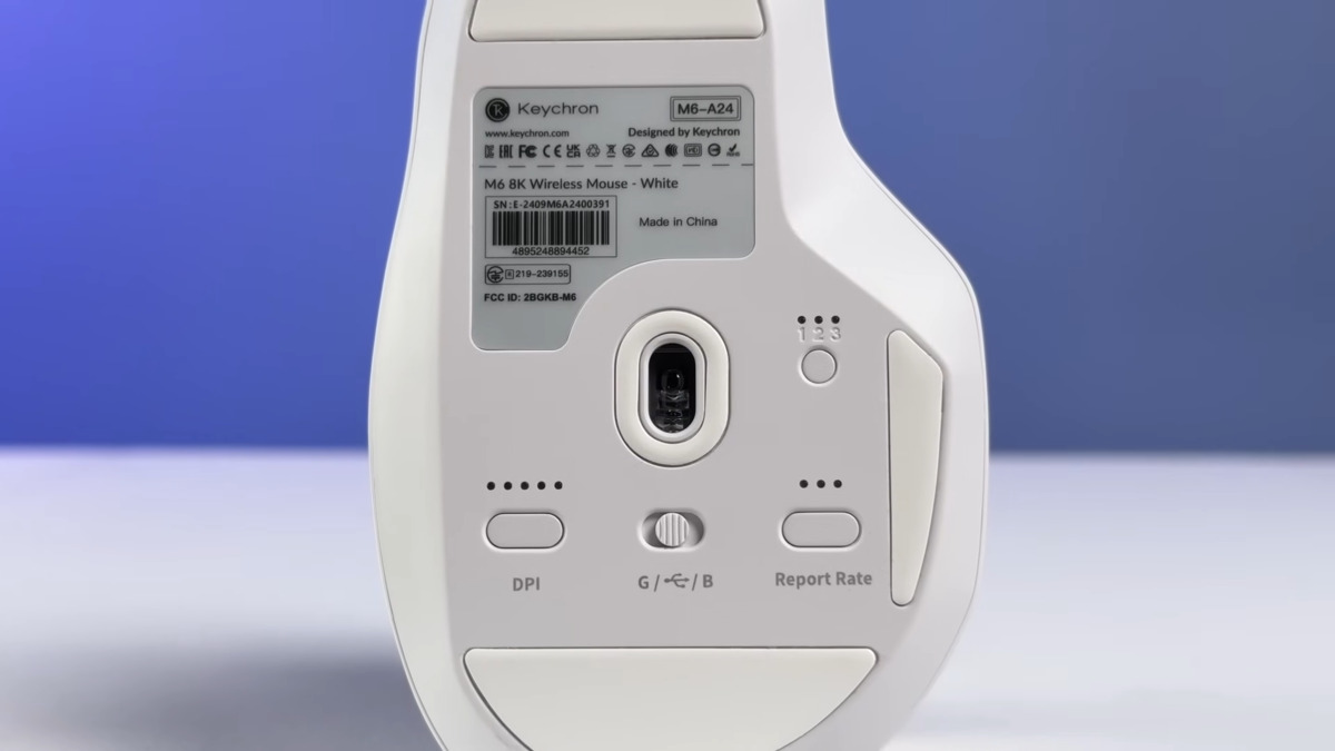 Cảm biến của Keychron M6 8K