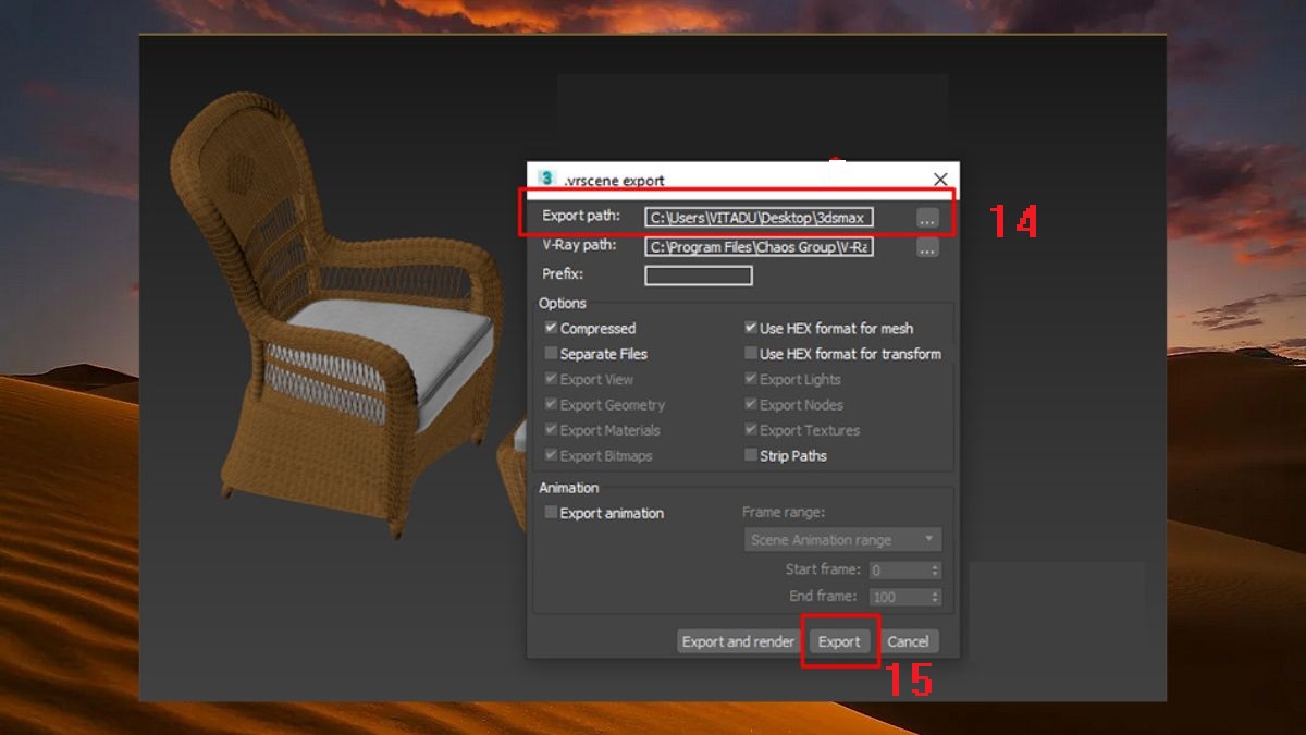 Chuyển đổi file 3DsMax sang SketchUp