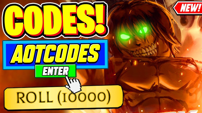 Lưu ý khi nhập code Attack on Titan Revolution