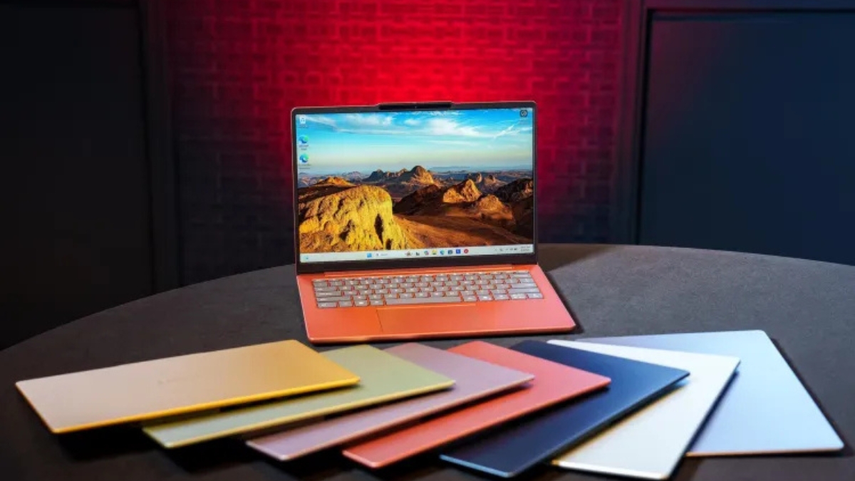 Cận cảnh Lenovo IdeaPad Vibe tại IFA 2026 với thiết kế mỏng nhẹ và nhiều tùy chọn màu sắc