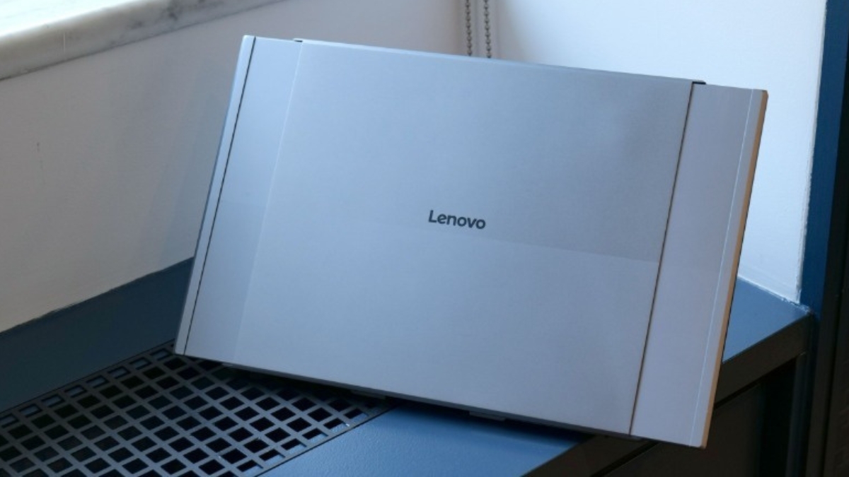 Cận cảnh Lenovo Project Swan tại IFA 2026 với cơ chế màn hình cuộn ngang
