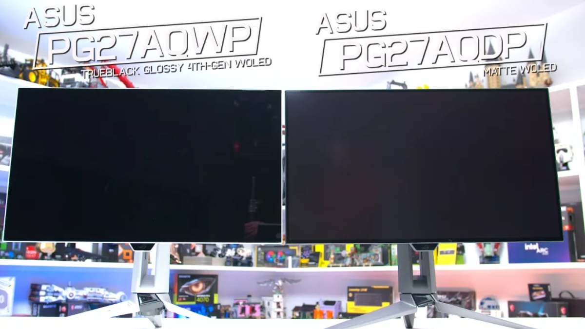 Đánh giá Asus ROG Swift PG27AQWP – lớp phủ TrueBlack Glossy.