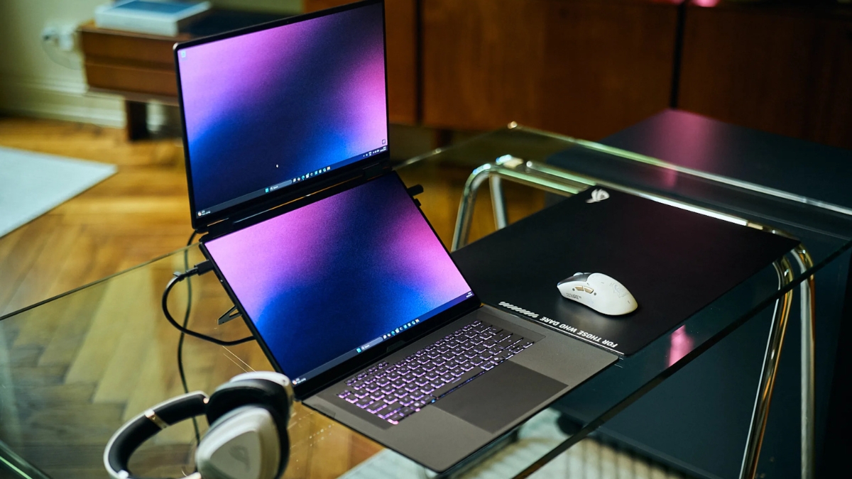 Đánh giá Asus ROG Zephyrus Duo GX651 với thiết kế hai màn hình cao cấp và RTX 5090