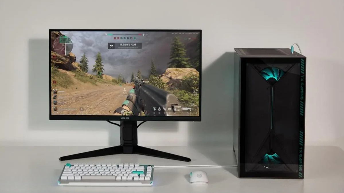 Đánh giá ASUS TUF Gaming 7X với thiết kế đậm chất gaming, case kính toàn cảnh 47L và cấu hình hiệu năng cao