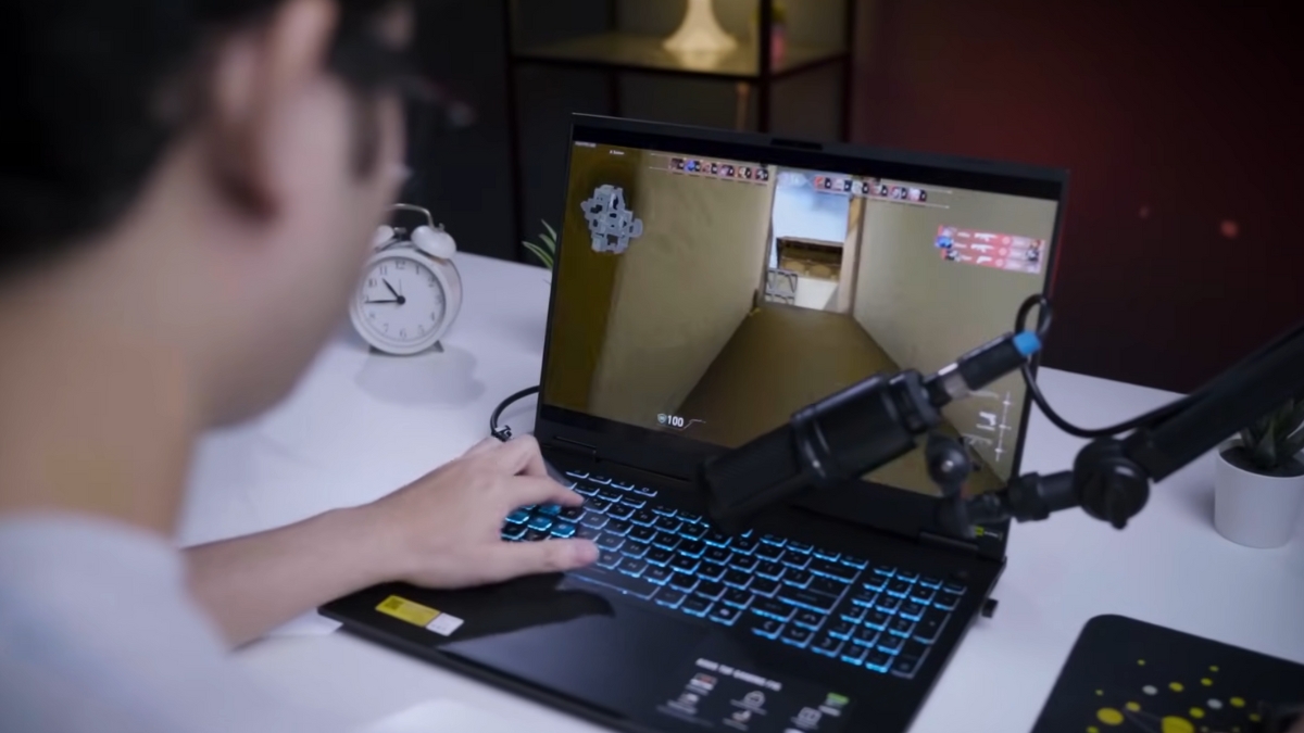 Đánh giá Asus TUF Gaming A16 – nhiệt độ bề mặt thấp trong stress test, CPU ổn định 45W, GPU dưới 115W