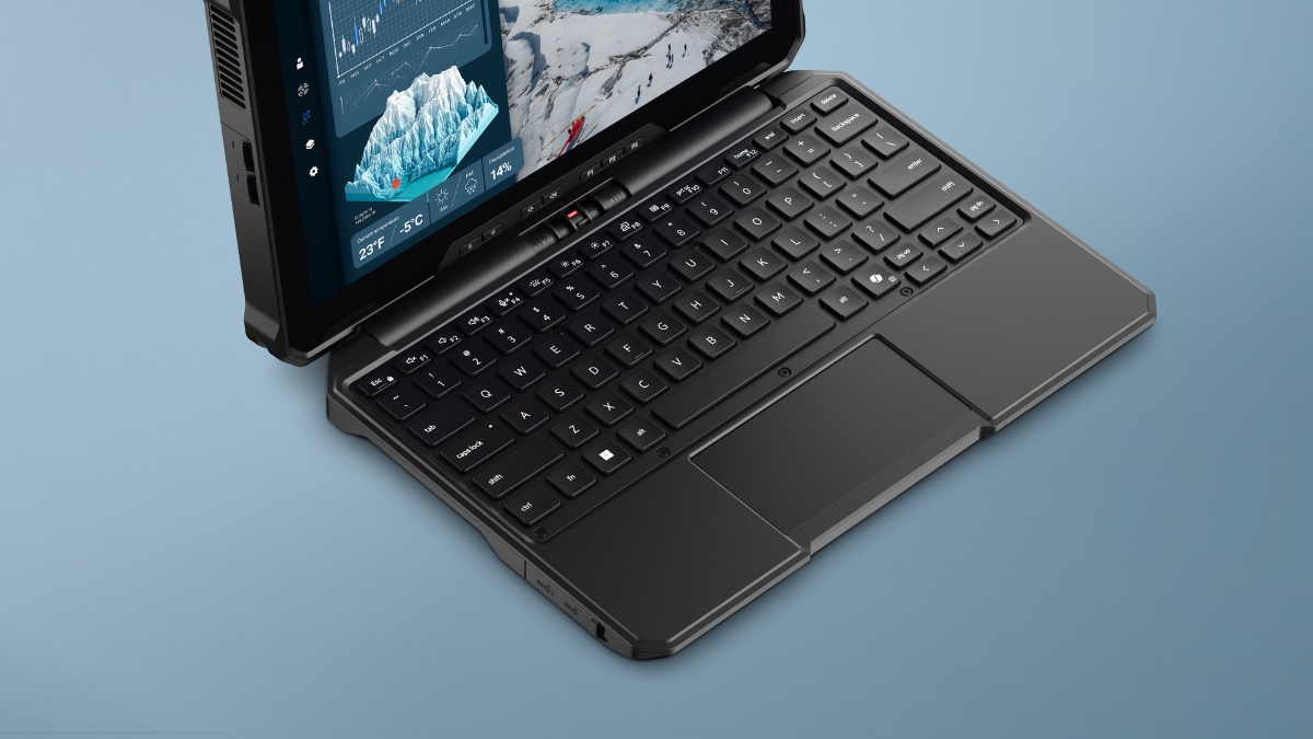 Đánh giá Dell Pro Rugged 12 Tablet với bàn phím rời kiêm dock mở rộng, hỗ trợ nhập liệu và kết nối trong môi trường làm việc chuyên dụng