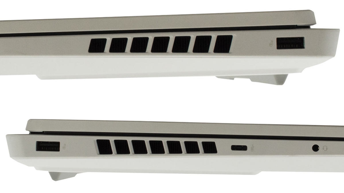 Đánh giá HP OMEN 16 2025 với hệ thống cổng kết nối gồm USB-A, USB-C 10Gbps, HDMI 2.1, LAN RJ-45 và jack tai nghe 3.5mm.