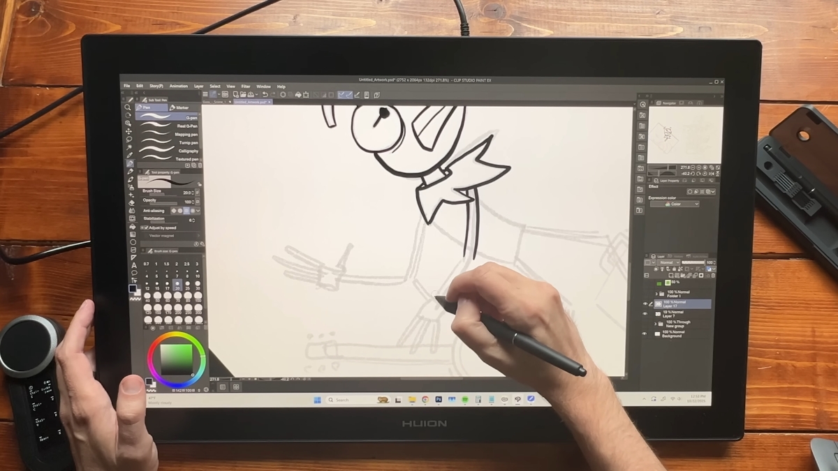 Đánh giá Huion Kamvas Pro 24 Gen 3 với trải nghiệm vẽ mượt mà và độ chính xác cao