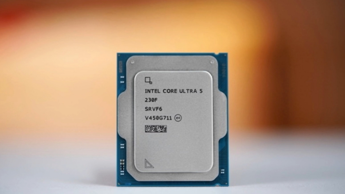 Đánh giá Intel Core Ultra 5-230F với kiến trúc ArrowLake hybrid 6P + 4E, tốc độ 5.0GHz, 24MB L3 cache và NPU tích hợp, TDP 65W, vượt trội so với Ryzen 5-9500F trong các tác vụ sản xuất nội dung.