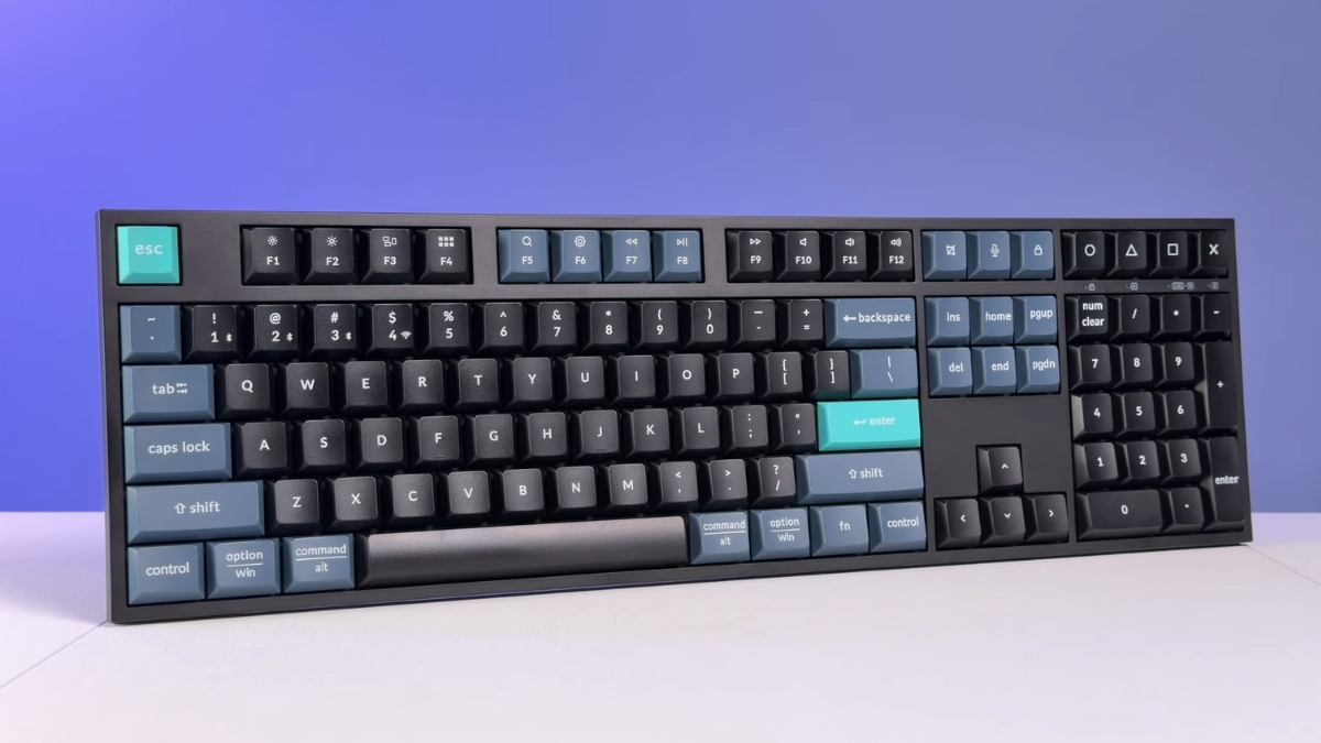 Đánh giá Keychron B36 với thiết kế gọn gàng layout 75 phần trăm và vỏ nhựa ABS nhẹ