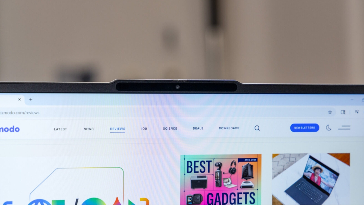 Đánh giá Lenovo IdeaPad Slim 5x Gen 11 với webcam 1080p tích hợp cần gạt vật lý