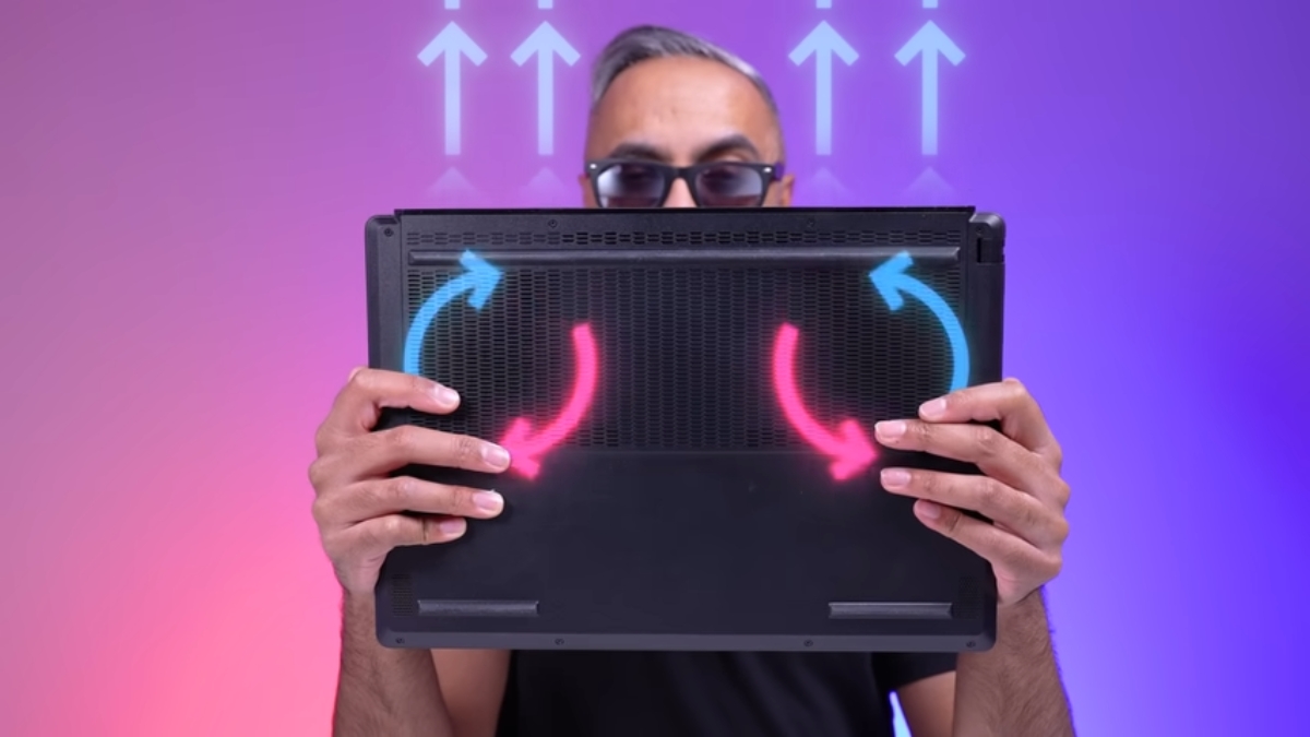 đánh giá Lenovo Legion 5a Gen 11 hệ thống tản nhiệt