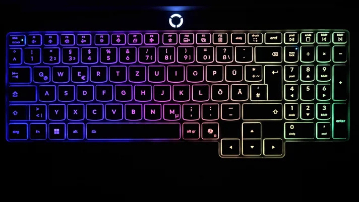 Đánh giá Lenovo Legion 7a 16 G11 với hệ thống đèn nền RGB 24 vùng nổi bật