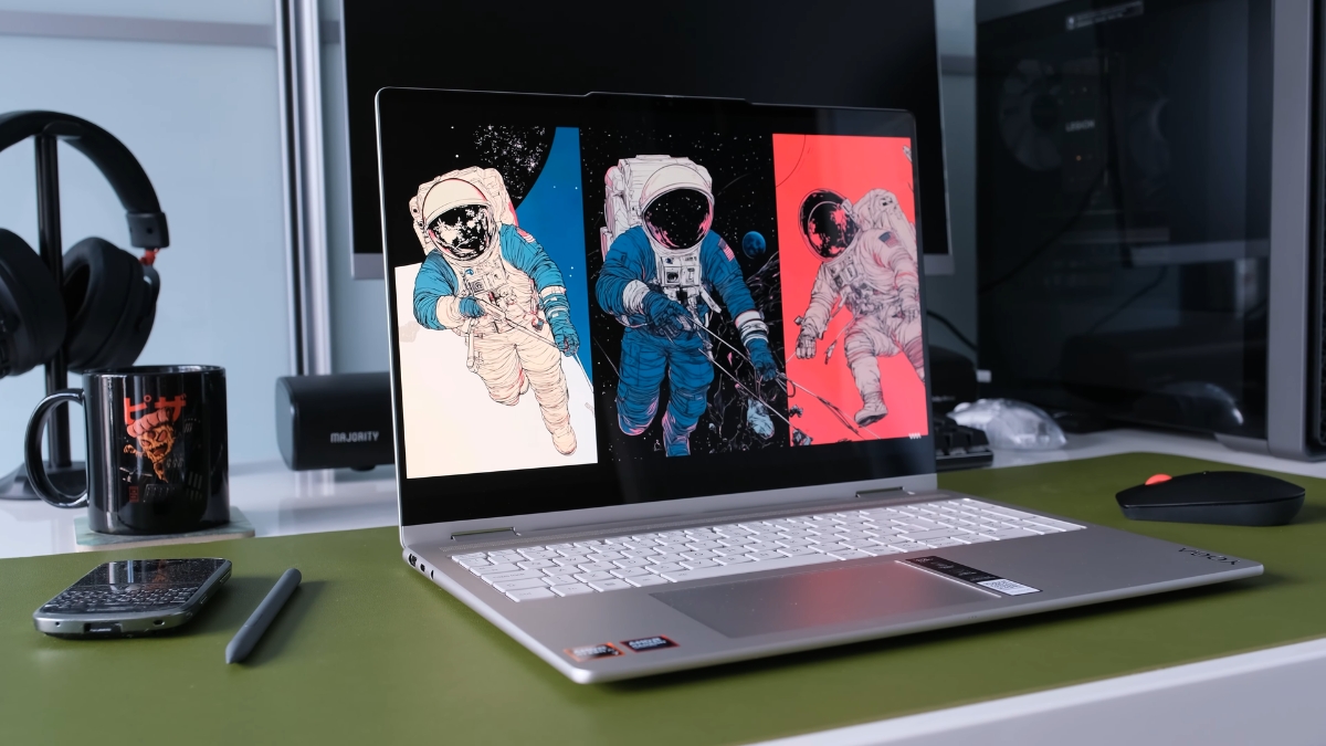 Đánh giá Lenovo Yoga 7 2 trong 1 16AGP11 tổng thể thiết kế OLED và hiệu năng