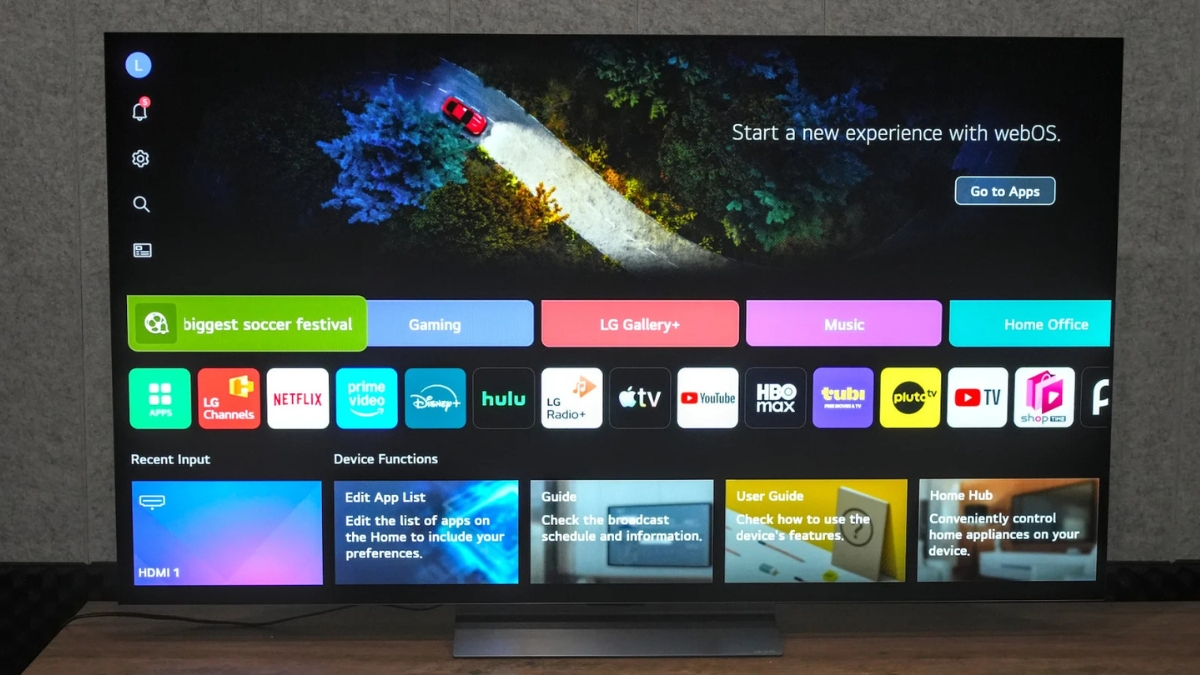 Đánh giá LG OLED Evo C6 với giao diện webOS trực quan và đa dạng ứng dụng giải trí
