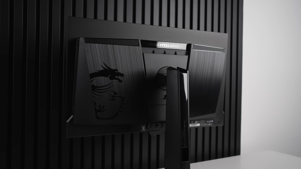 Đánh giá MSI MPG 271QR QD-OLED X50 với thiết kế viền mỏng và tông màu đen hiện đại