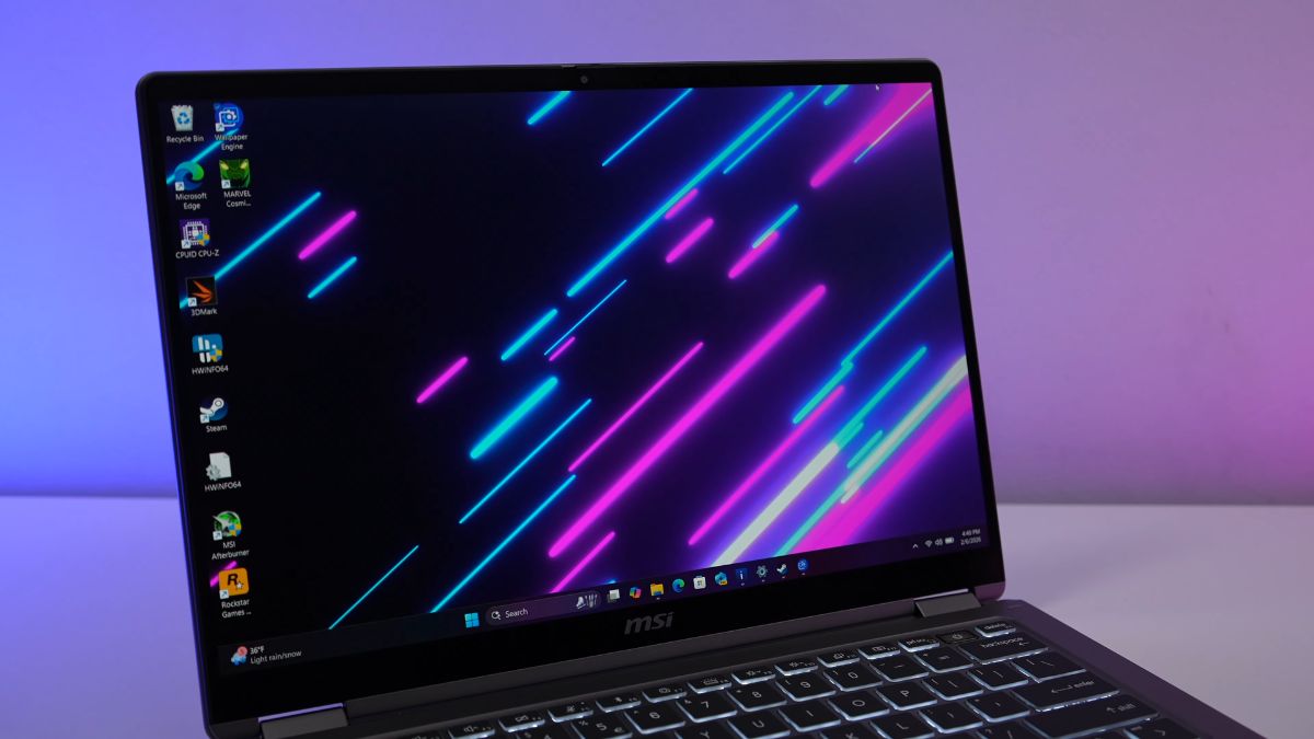 Đánh giá MSI Prestige 14 Flip AI+ tổng thể laptop 2 trong 1 mỏng nhẹ thiết kế xoay gập