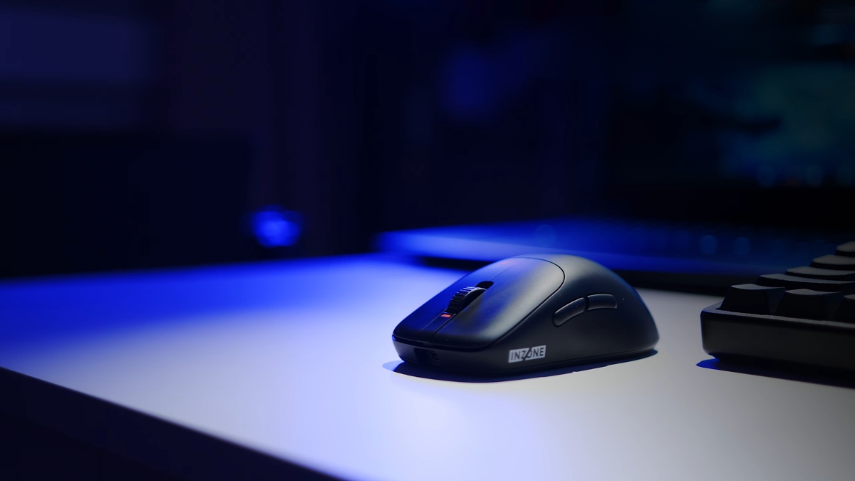 Đánh giá Sony INZONE Mouse A: Chuột gaming hỗ trợ polling rate 8000Hz và cảm biến quang học chính xác