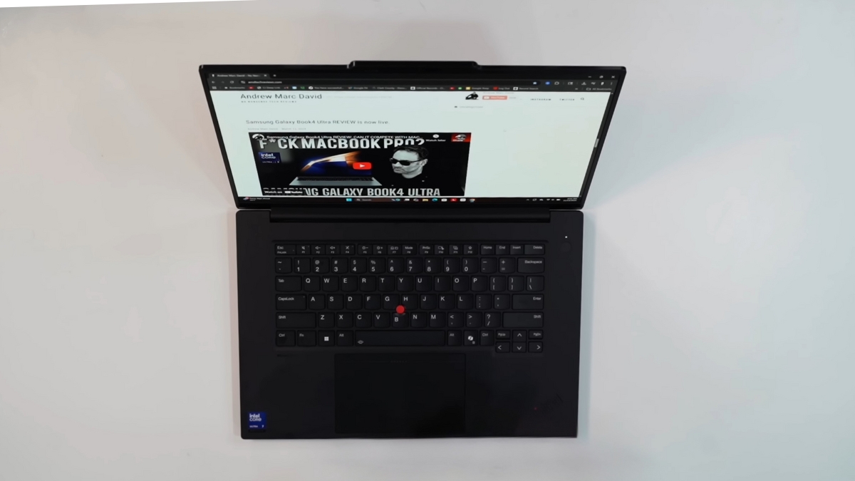 Đánh giá ThinkPad P1 Gen 8 khả năng chơi game đủ dùng nhưng không phải thế mạnh của máy trạm
