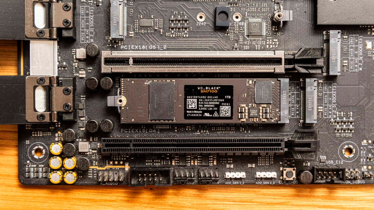 Đánh giá WD_BLACK SN7100 với thiết kế không DRAM