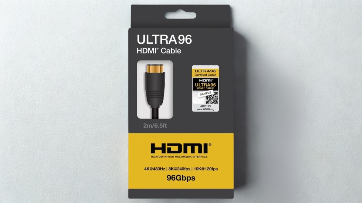 HDMI 2.2 chuẩn bị ra mắt cùng cáp Ultra96 hỗ trợ băng thông lên đến 96 Gbps