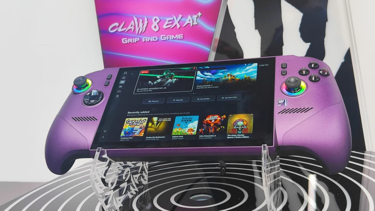 Những sản phẩm xuất sắc nhất Computex 2026 với MSI Claw 8 EX AI+ trang bị chip Intel Arc G3 Extreme dành cho gaming handheld