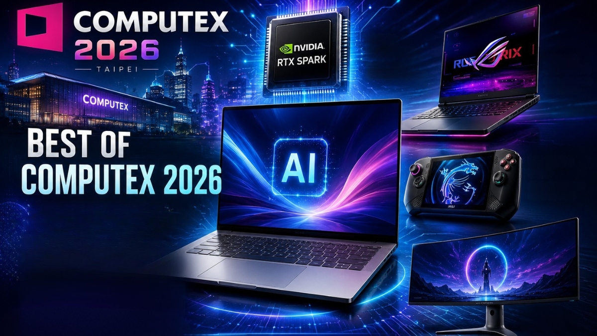 Top thiết bị ấn tượng nhất Computex 2026: Mãn nhãn với chip NVIDIA và những dàn PC gaming vượt mọi giới hạn