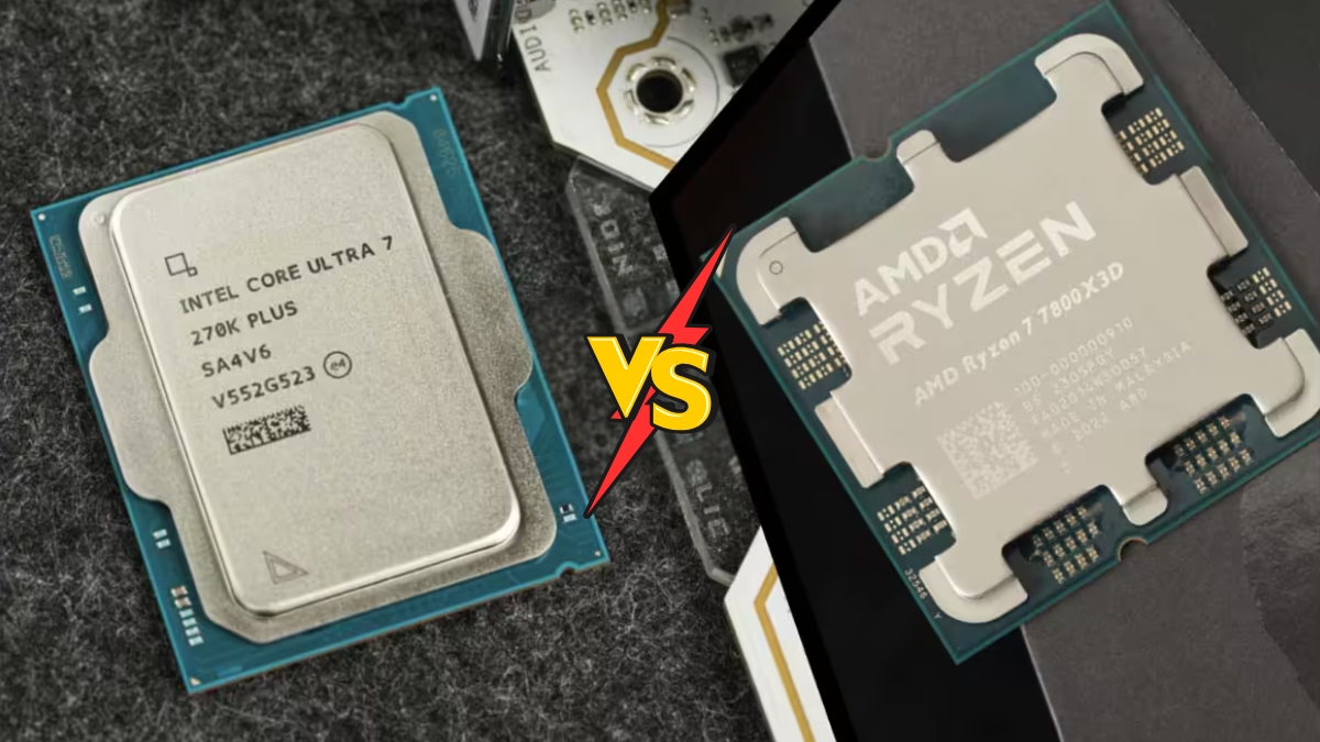 So sánh hiệu năng Intel Core Ultra 7 270K và AMD Ryzen 7 7800X3D trong game online