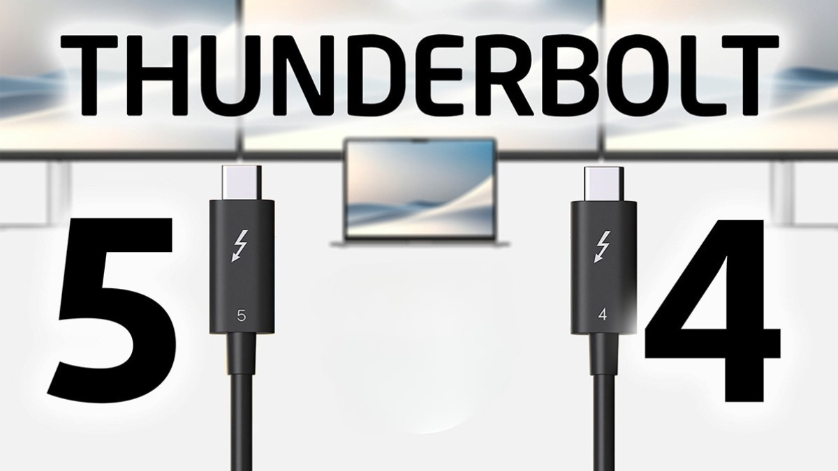 Đắt gấp nhiều lần cáp thường, Thunderbolt 4 và Thunderbolt 5 có gì khác biệt? Đắt gấp nhiều lần cáp thường, Thunderbolt 4 và Thunderbolt 5 có gì khác biệt?